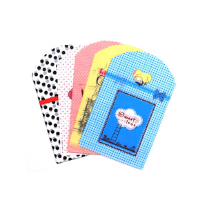 50Pcs 13x21cm Small Plastic Gift Bag Party Candy Packaging Shopping Bags
