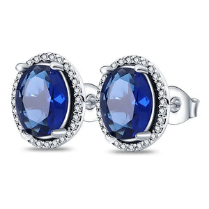 925 Silver Heart Hoop Earrings for Women