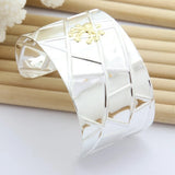 925 Silver Dragonfly Bangle Bracelet Insect Jewelry Men Women