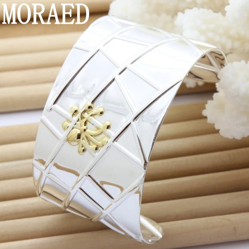 925 Silver Dragonfly Bangle Bracelet Insect Jewelry Men Women