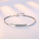 925 Silver Zirconia Women Bracelet S-B49