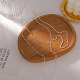 925 Silver Short Necklace Snake Bone Chain Femininity Wedding Jewelry