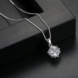 Zircon Pendant Necklace for Women