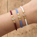 Alphabet Initials Charm Bracelet for Women - Jewelry Gift