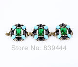 Acrylic Bead Copper Bracelet