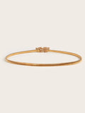 Rose Flower Buckle Head Waist Chain for Women