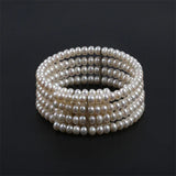Freshwater Pearl Beads Bracelets Elastic