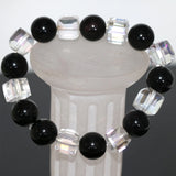 10mm Crystal Round Beads Strand Bracelet for Women Hot Charming Jewelry