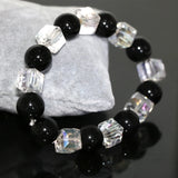 10mm Crystal Round Beads Strand Bracelet for Women Hot Charming Jewelry