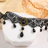 Crystal Tassel Choker Halloween Party Jewelry