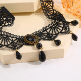 Crystal Tassel Choker Halloween Party Jewelry
