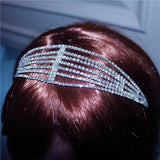 Crystal Head Chain Wedding Bridal Hair Accessory