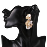 Bohemia Baroque Court Style Crystal Earrings For Women