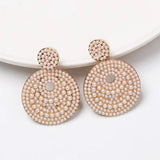 Bohemia Baroque Court Style Crystal Earrings For Women