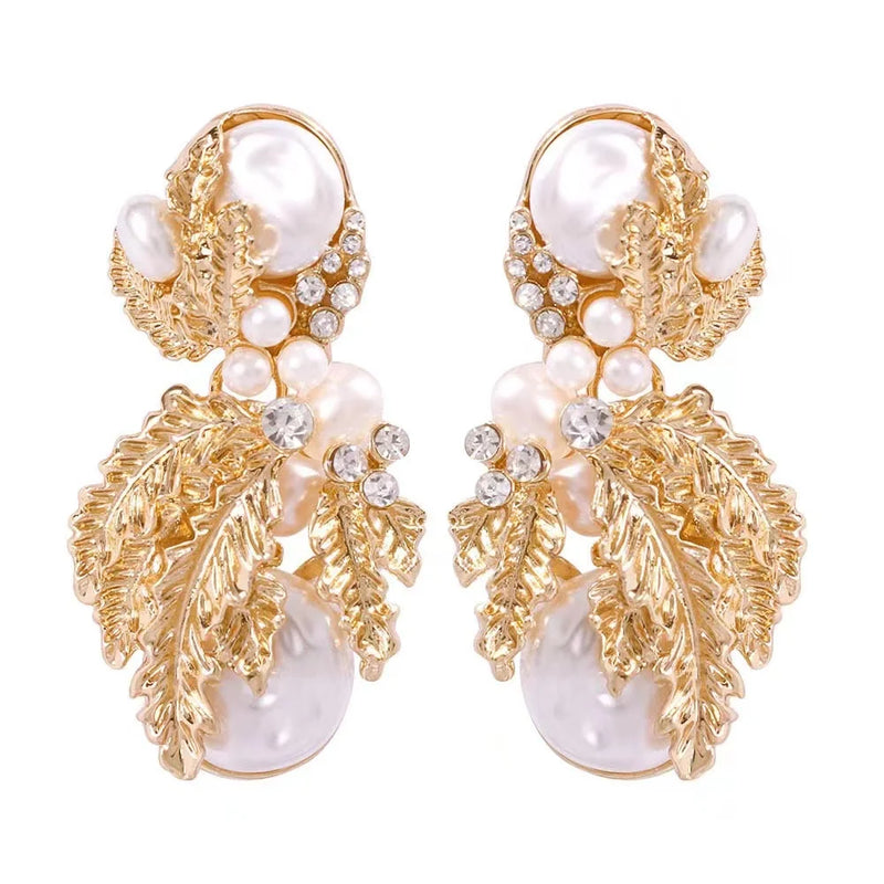 Bohemia Baroque Court Style Crystal Earrings For Women