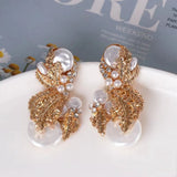 Bohemia Baroque Court Style Crystal Earrings For Women