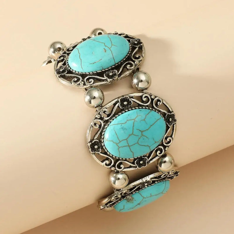 Boho Elastic Bracelets Bangle Vintage Stretch Bohemian Femme