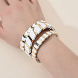 Boho Enamel Bracelet Bangles Bohemian Friendship Jewelry