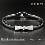 Bow Chain Bracelet Metal Plated Bolt Chain Party Jewelry