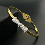Bow Chain Bracelet Metal Plated Bolt Chain Party Jewelry