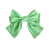 Bow Pearls Satin Barrettes Hair Scrunchies Headband Ponytail Hair Accessories