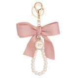 Bowknot Keychain for Women Bag Charm Pendant Car Key Chain Accessory