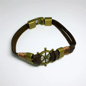 Punk Style Steam Bracelet Couples Hot LY-004