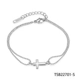 Women's Bracelet with Charms, Engagement Bracelet
