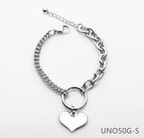 Beaded Charms Bracelet for Women Engagement UNO50G