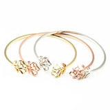 Flower Charms Women's Bracelet Engagement