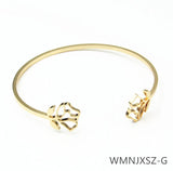Flower Charms Women's Bracelet Engagement