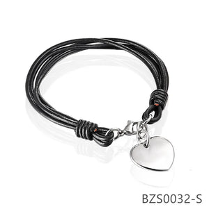 Heart Charms Bracelet for Women Love Engagement