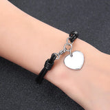 Heart Charms Bracelet for Women Love Engagement
