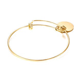 Round SILVER Charms Women's Bracelet Engagement