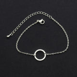 Beaded Round Charms Bracelet Engagement LVSL02