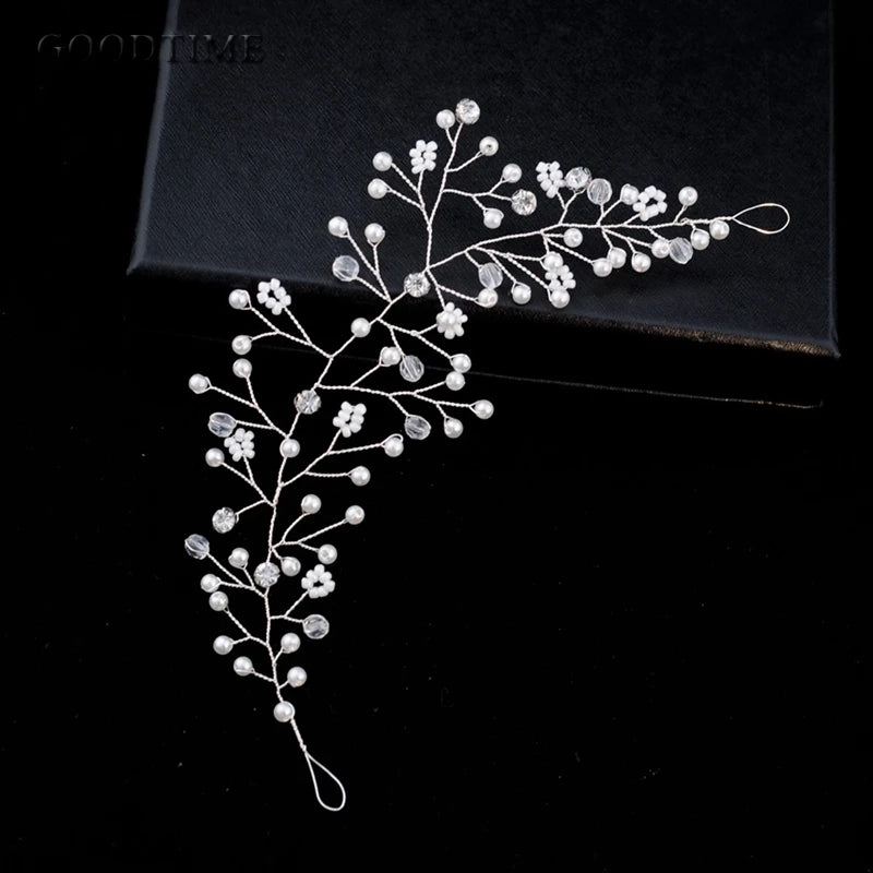 Bridal Rhinestone Tiara Headband Frontlet Wedding Headdress Accessories