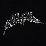 Bridal Rhinestone Tiara Headband Frontlet Wedding Headdress Accessories