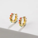 CZ Zircon Clip Earrings Set Bridal Wedding Earclip Jewelry