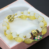 Cat Eyes 8*12mm Barrel Rice Beads Bracelets for Weddings