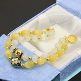 Cat Eyes 8*12mm Barrel Rice Beads Bracelets for Weddings