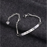 Chain Bracelet Charms Engagement TTSL001-S