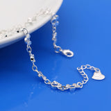 925 Sterling Silver Mickey Hand Chain Bracelet for Women Gift