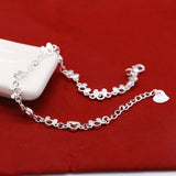 925 Sterling Silver Mickey Hand Chain Bracelet for Women Gift