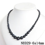 Charm Natural SandStone Necklace Chain Woman Girl Party Gift