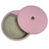 Jewelry Storage Box Round Cover Rotating Protective Charm Ring Big Box