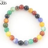 Charming Christmas Gift Natural Semi Precious Stone Bracelet