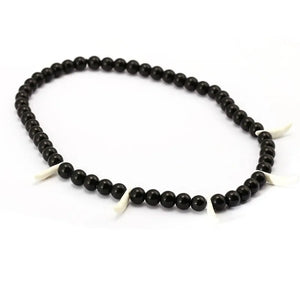 Inuyasha Necklace Spirit Rosary Beaded Logo Pendant Jewelry Gift
