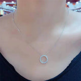 Sun Flower Ring Pendant Necklace Bride Wedding Pendant Necklace