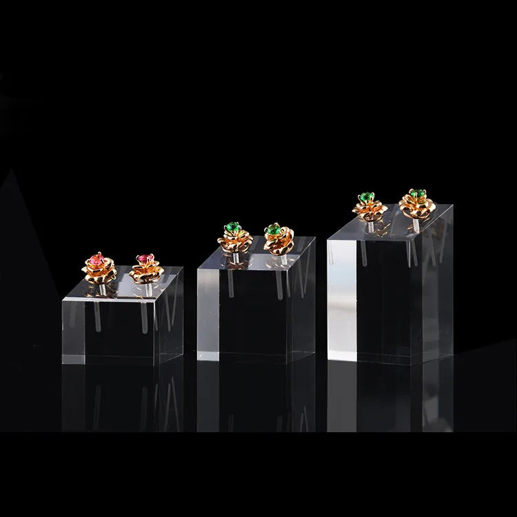 Acrylic Earrings Display Holder Jewelry Stand Showcase