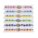 Mixed Eye Ball Hand Bracelet Cartoon Alloy Shell Beaded Bracelet